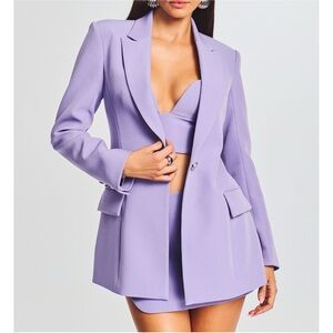 RETROFÊTE Kristen Blazer, Dusty Lilac, XXL